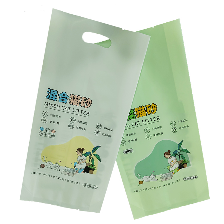 豆腐貓砂包裝袋、混合貓砂袋子